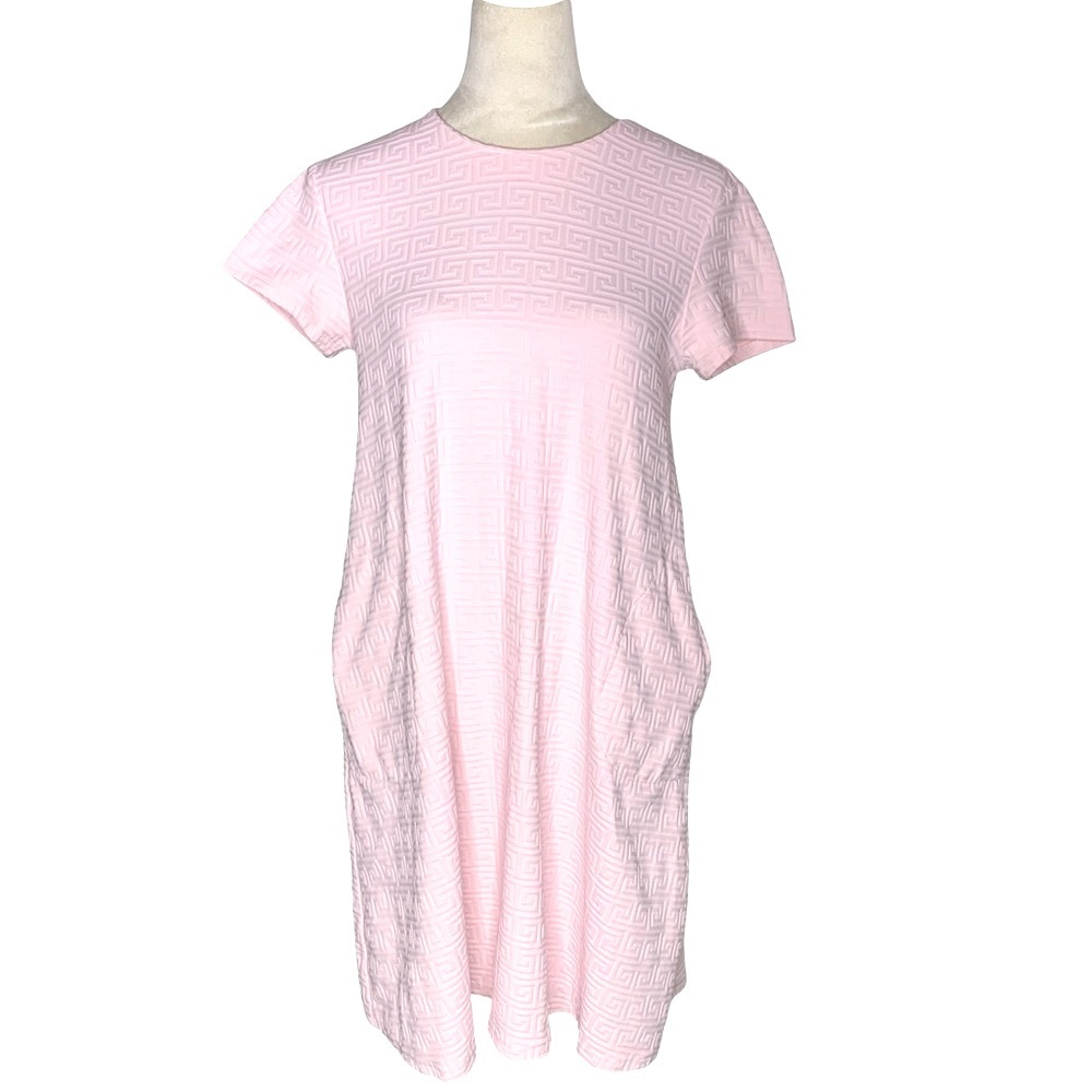 J.McLaughlin Pink Geometric Pattern Dress